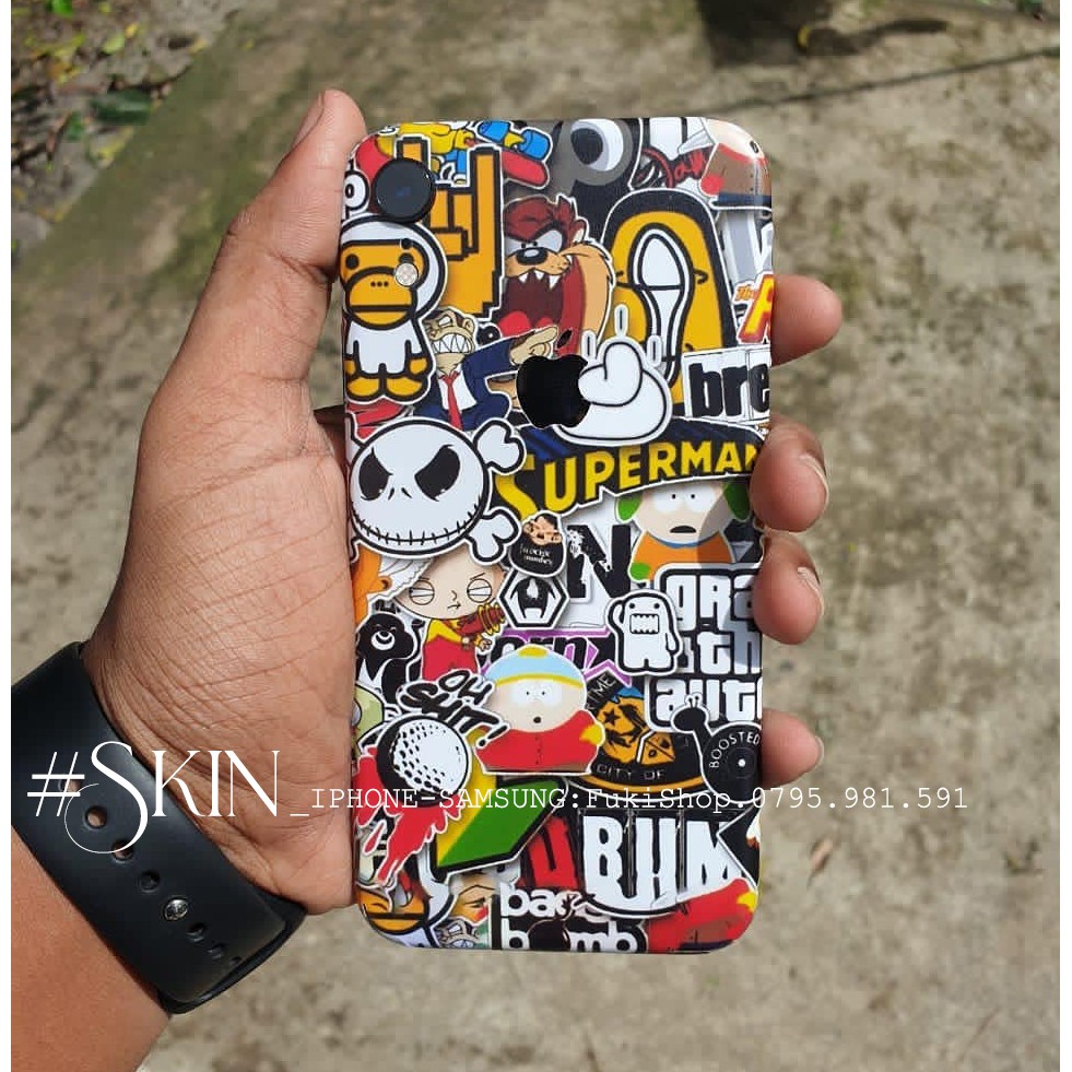 Tấm dán Skin IPHONE FULL VIỀN |SM02| Dành Cho 12 Pro Max 11 Pro max X XS XR XSMAX 6Plus 7Plus 8Plus ip5 ip6 ip7 ip8