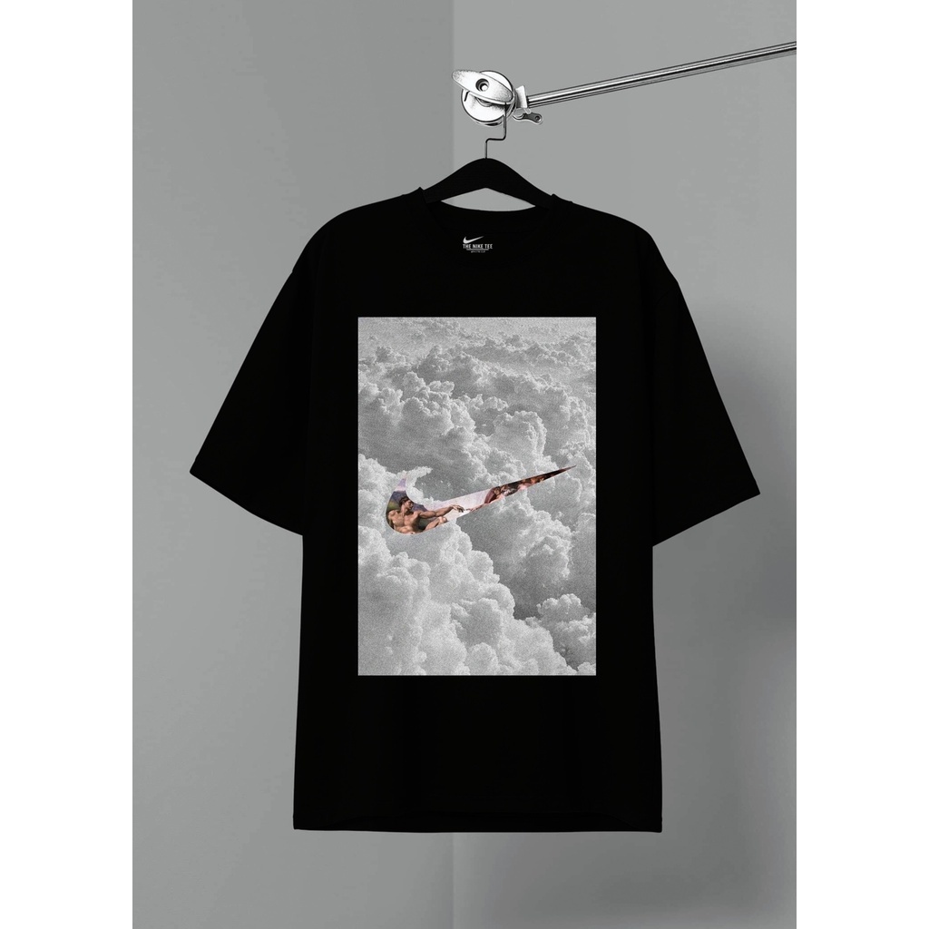 Áo thun nam nữ unisex NIKE CUSTOM  oversize cotton form rộng nhiều màu phong cách ulzzang