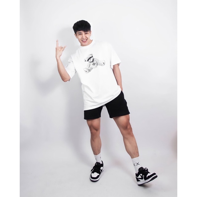 Quần Short Thun Street Style [Nam, Nữ] - Đùi Thể Thao, Gym - Trắng, Đen, Xám - Quần: