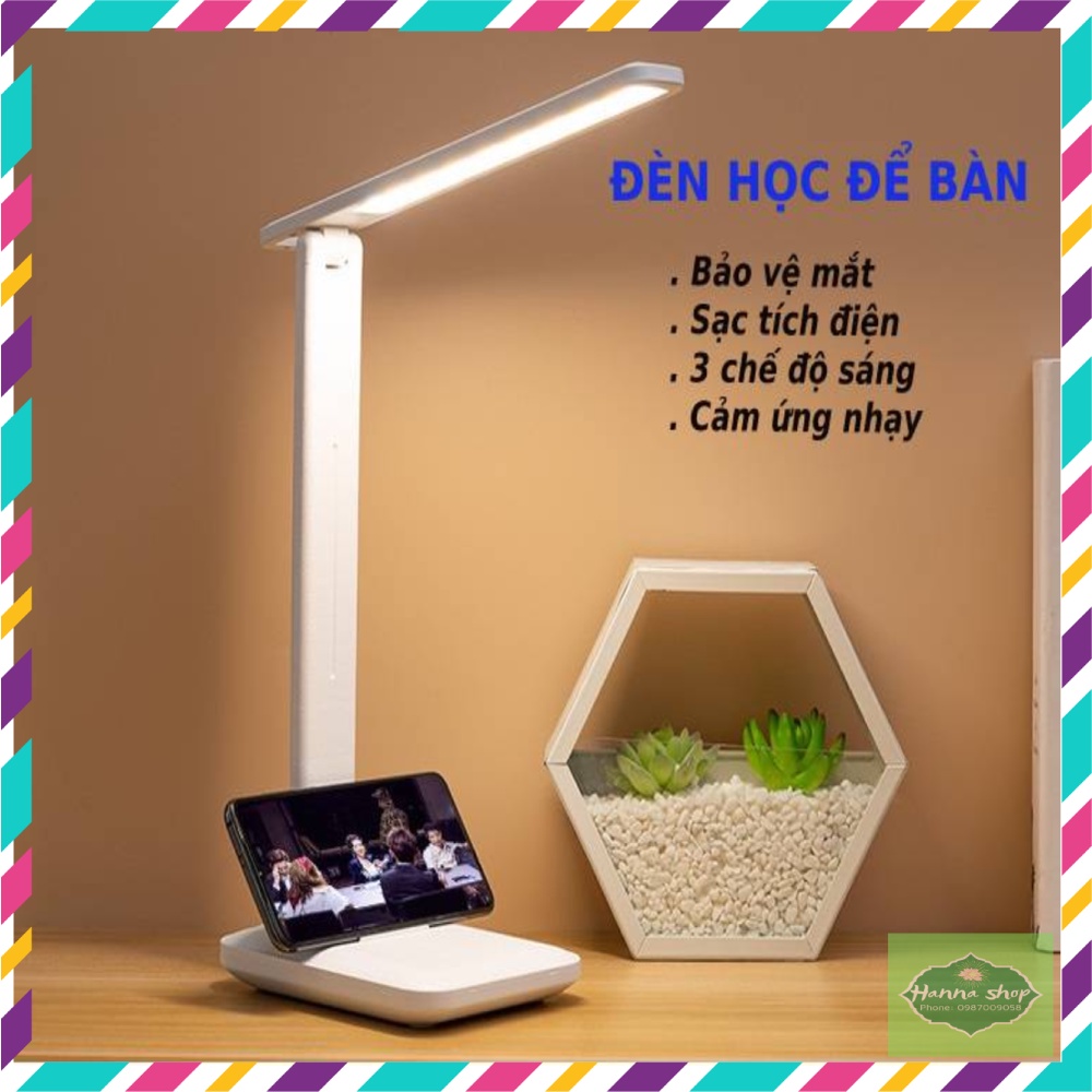 Đèn học để bàn chống cận thị, đèn mini đa năng 3 chế độ sáng