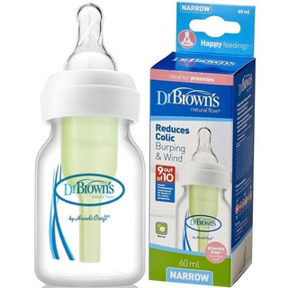 Bình sữa dr brown cổ thường 60ml