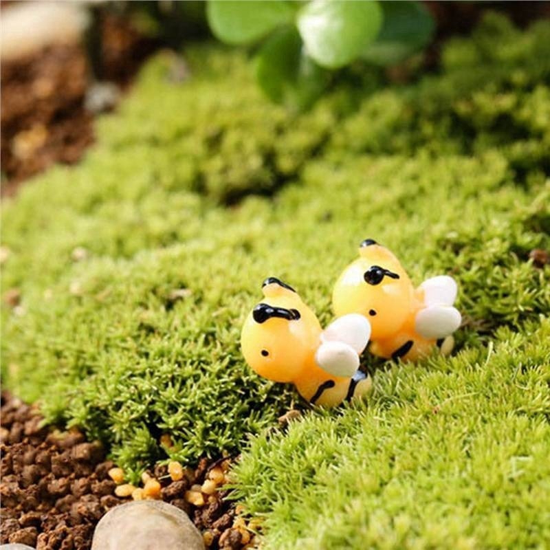 10 Mô hình chú ong mini trang trí sân vườn