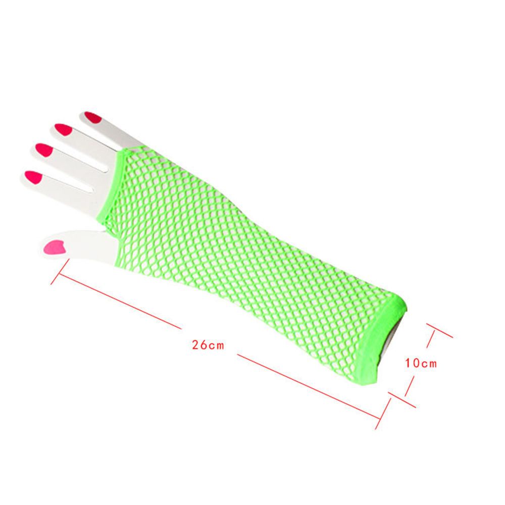 Đôi găng tay lưới hở ngón quyến rũ thời trang cho nữ