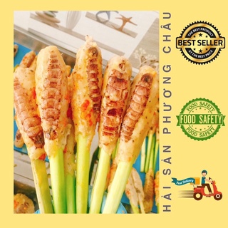 Chả tôm tích cuộn sả ngon chất lượng 500g