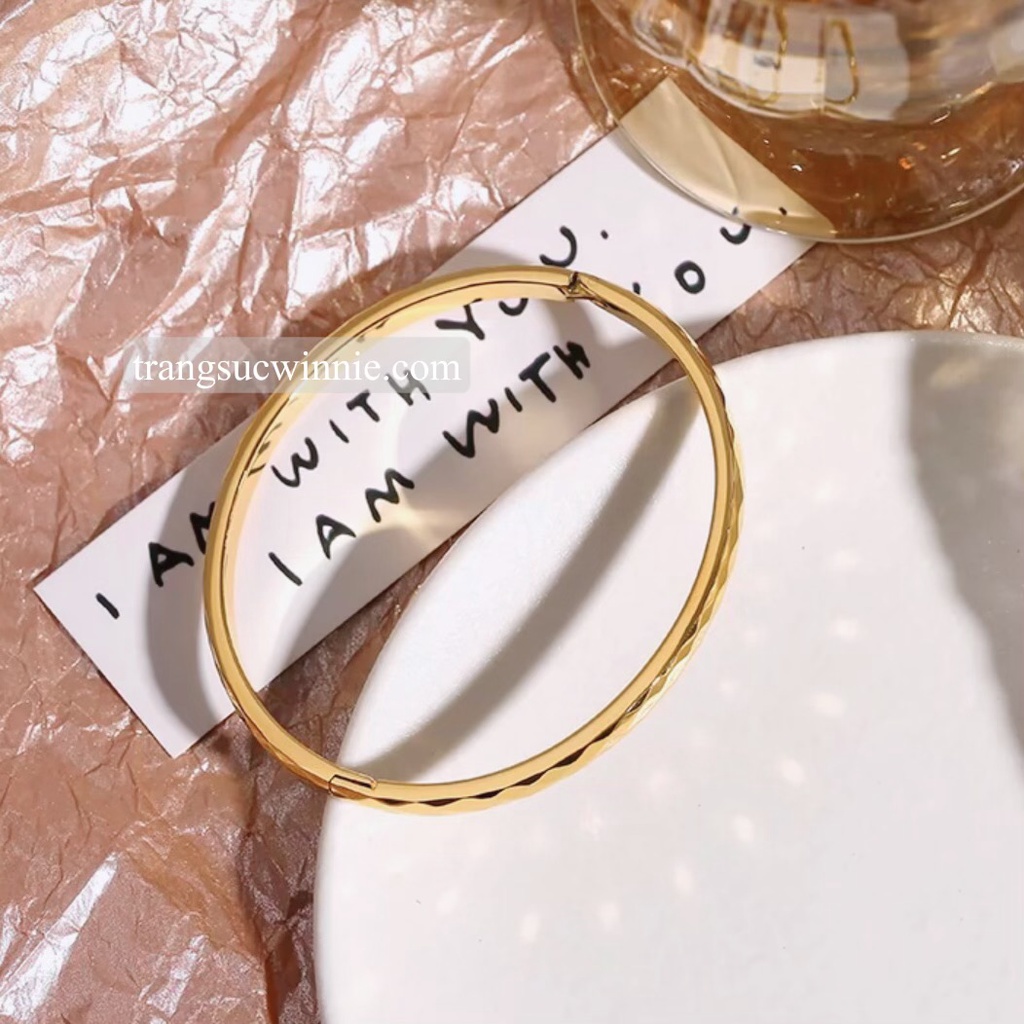 Vòng tay nữ titan Crystal VG