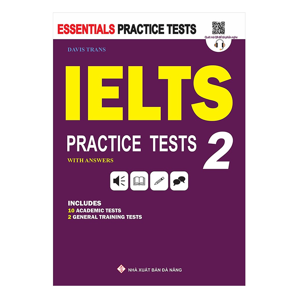 Sách - Combo 2 quyển IELTS Practice Tests 1 và IELTS Practice Tests 2