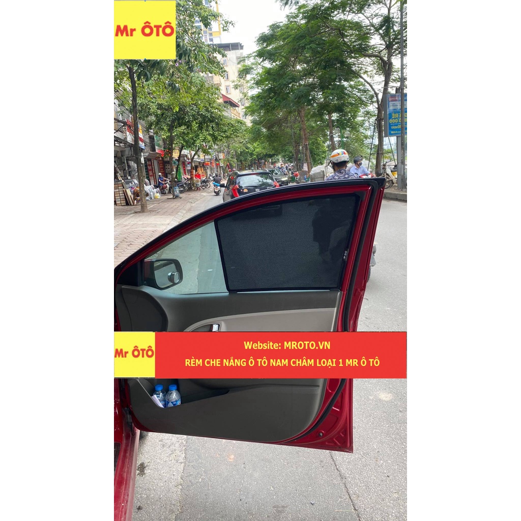 Rèm Che Nắng chống UV Xe Kia Morning 2012-2020 Hàng Loại 1 MR.ÔTÔ -Bảo Hành 2 Năm