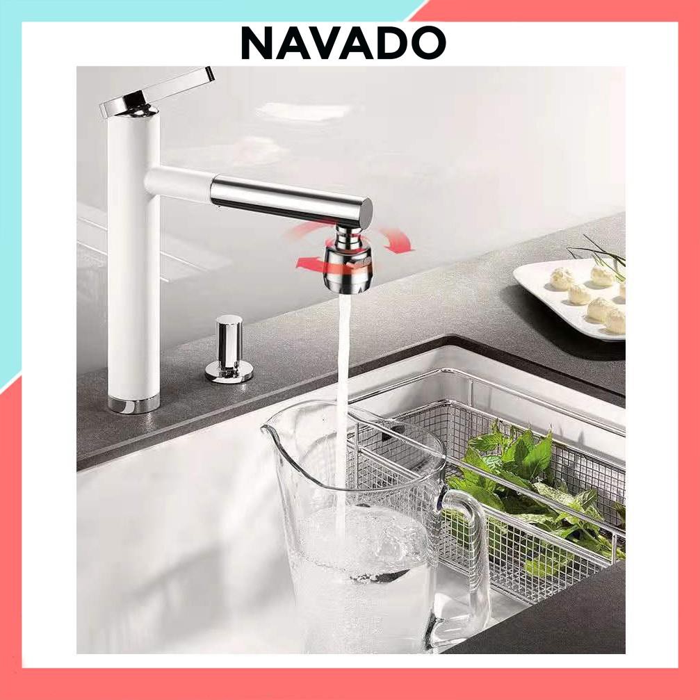 Đầu Vòi Rửa Chén Bát thông minh Xoay 360 độ tăng áp đa năng DGVN01 NAVADO