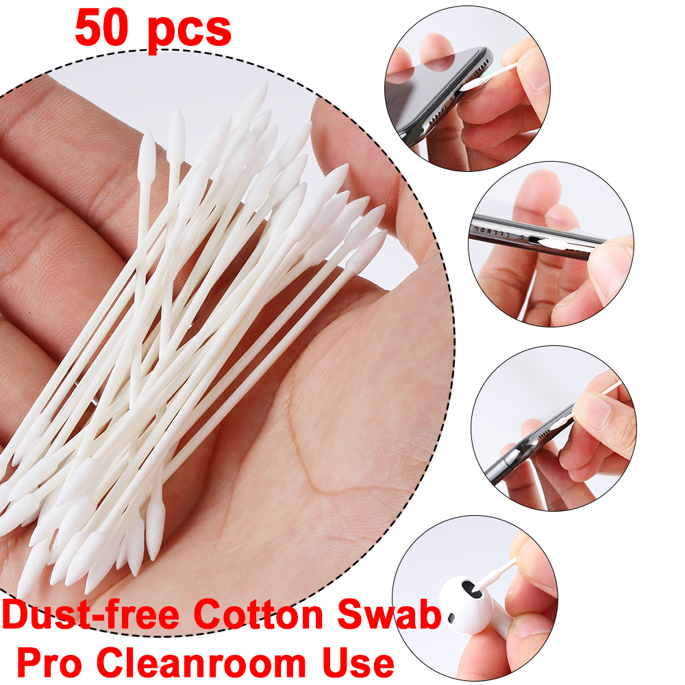 Gậy Cotton Dùng Một Lần Gắn Tai Nghe / Camera / Điện Thoại Tiện Dụng