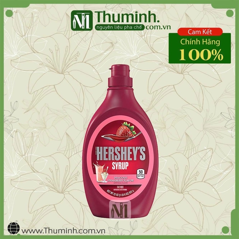 Sốt Socola Hershey Có Đủ Mùi Chuẩn Hàng Mỹ 630g