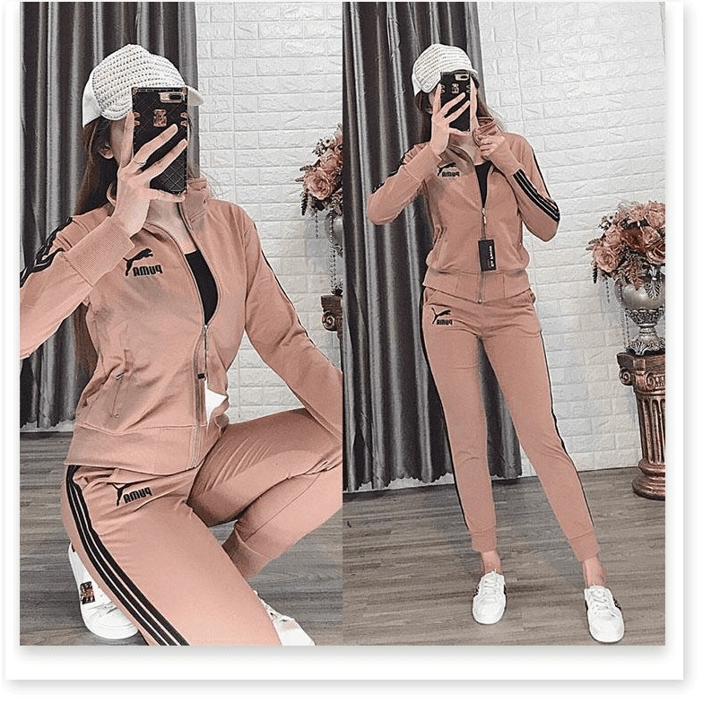 Bộ đồ thể thao nữ hot girl Puma