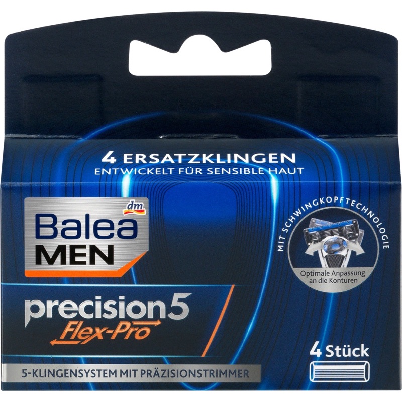 Dao cạo râu Balea Men chuẩn Đức, lưỡi dao được tinh chế đảm bảo cạo sát và thoải mái, Cam kết hàng chuẩn