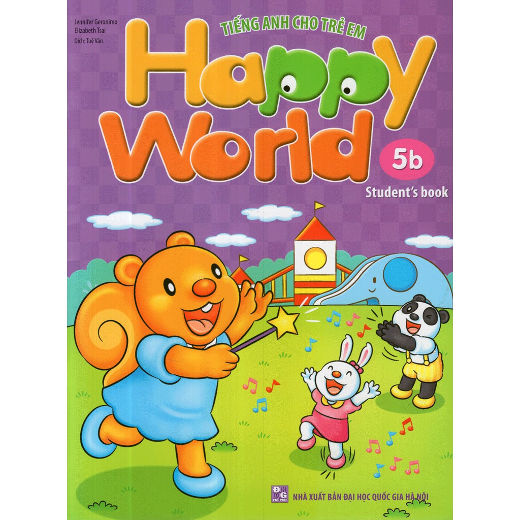 Sách - Tiếng Anh cho trẻ em Happy World bộ 5a + 5b