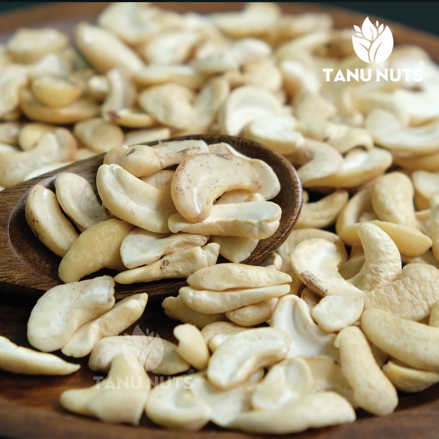 Hạt điều tươi sống TANU NUTS, hạt điều vỡ Bình Phước làm sữa, nấu ăn, làm bánh