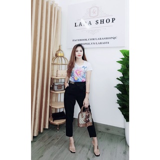 Áo Thun Giấy Đính Đá Quảng Châu Cao Cấp Siêu Mát ( LR02)