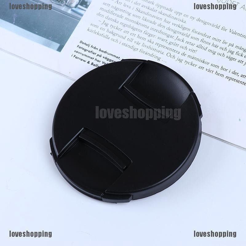❀GIÁ RẺ❀49/52/58/62/67/72/77/82mm Snap-on front lens cap