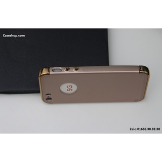 ốp 3 mảnh silicon dẻo Ip5/5s (vàng)