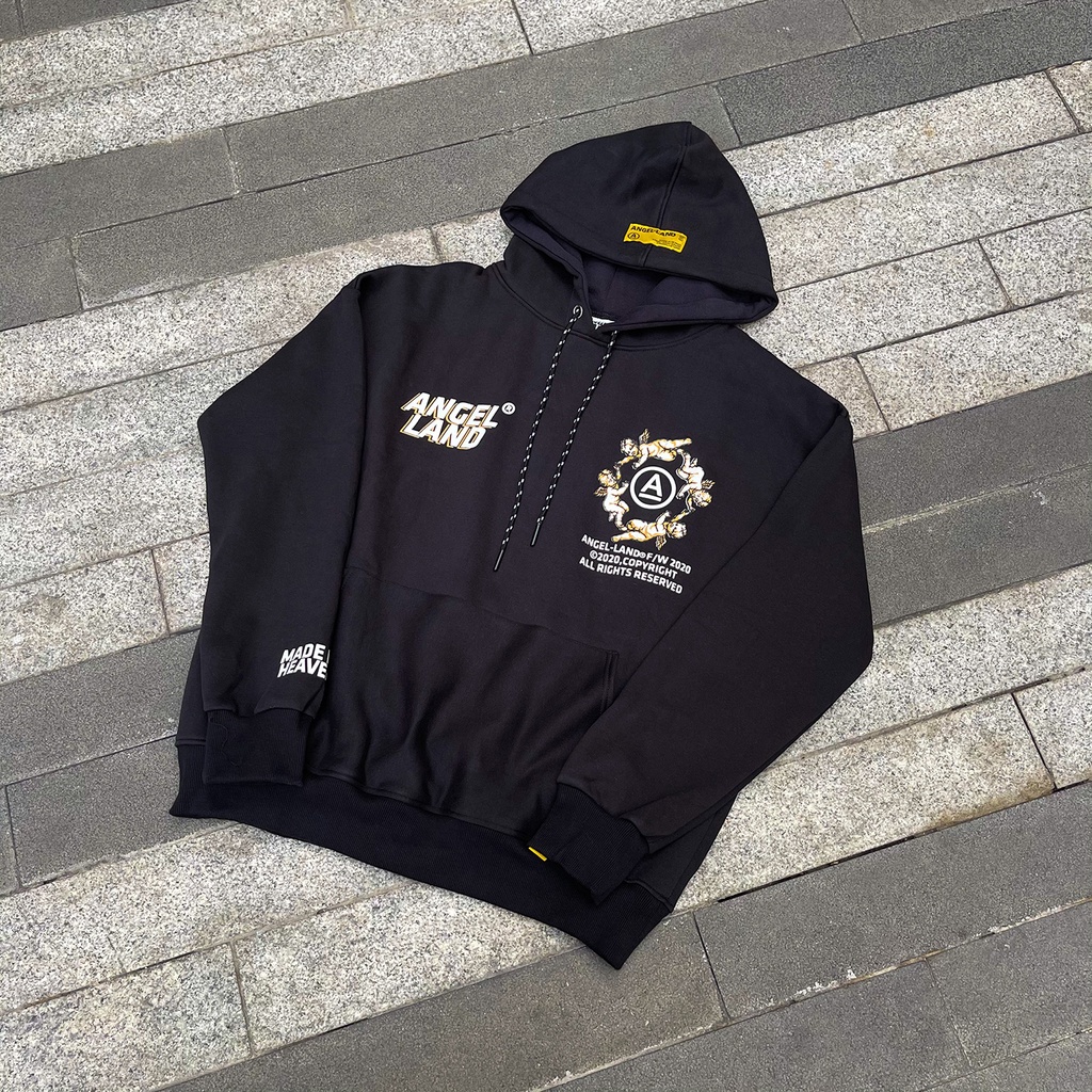 Áo hoodie The Fours-Black