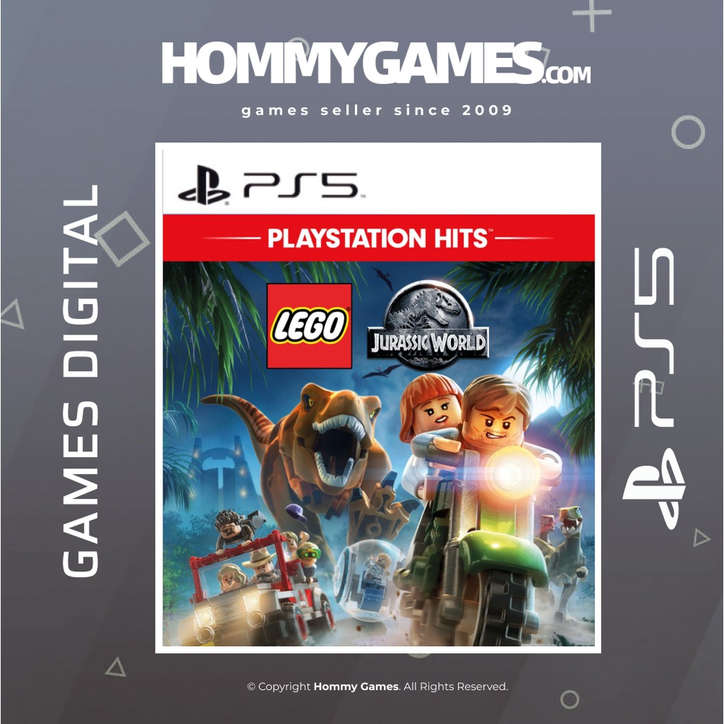 Mô hình đồ chơi lego nhân vật trong phim Jurassic World PS5 & PS4