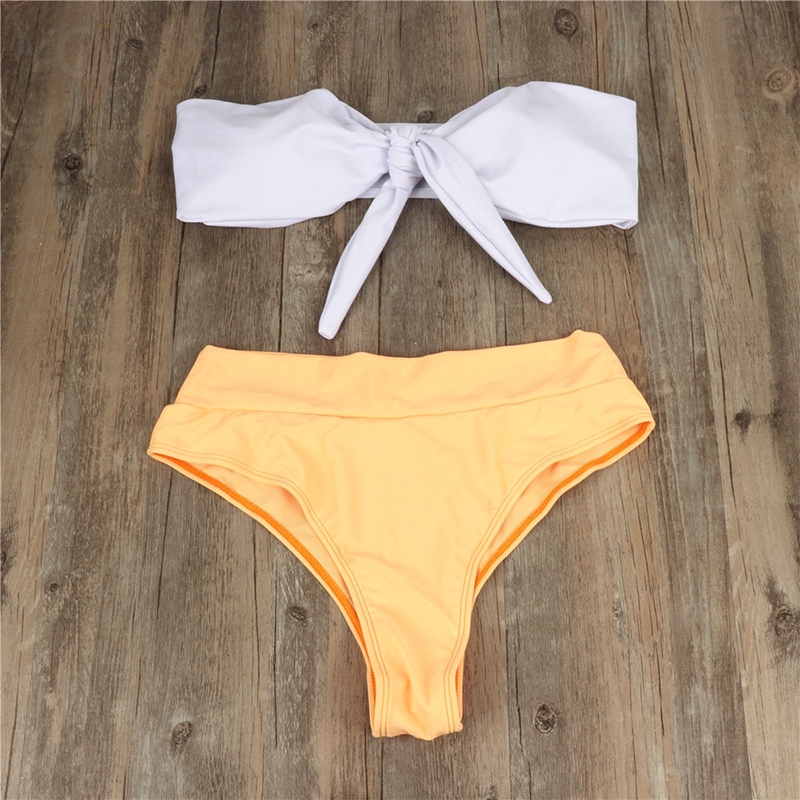Bikini nữ cạp cao cột dây có đệm ngực gợi cảm | BigBuy360 - bigbuy360.vn
