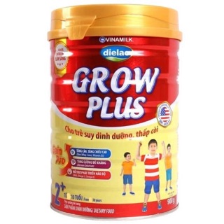 Sữa bột Vinamilk Dielac Grow plus Đủ Số 2+ 900g (Date 2022)..