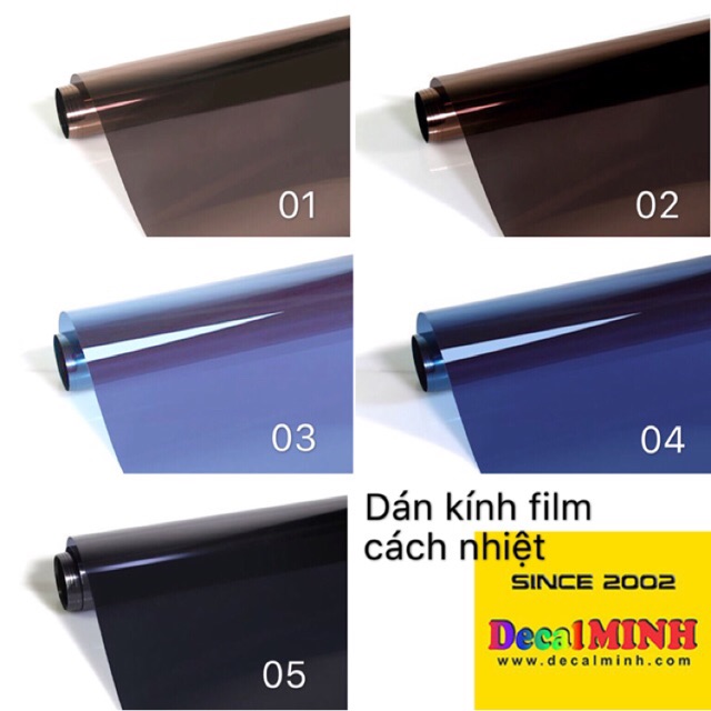 Combo sỉ dán kính phim cách nhiệt