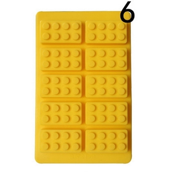 Khuôn silicone làm chocolate hình lego