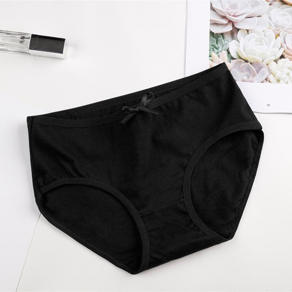 [ Free Ship - Được Chọn Màu ] Quần Lót Cotton Đính Nơ Nhiều Màu Đẹp