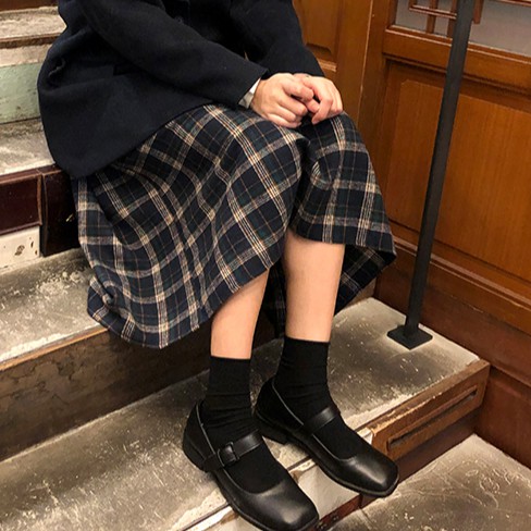 Giày nữ sinh nhật bản mary jane quai ngang oxford ulzzang - CÓ CLIP - ảnh thật