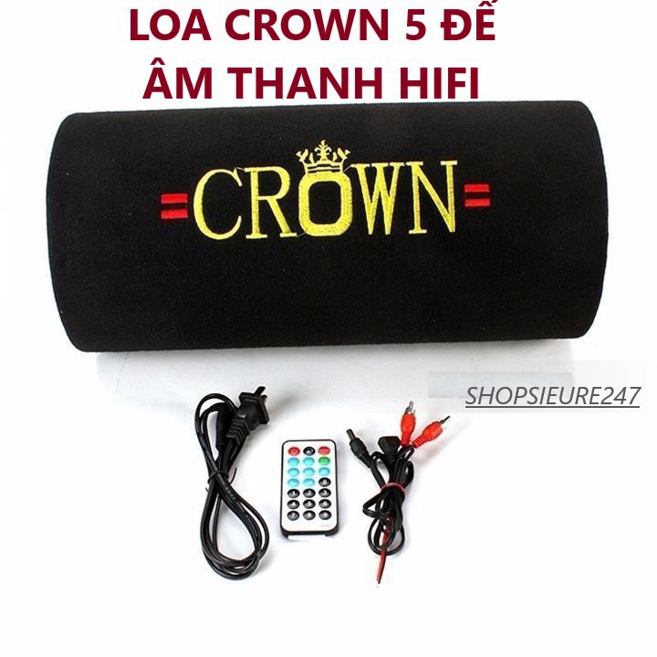 ( giá ưu đãi ) LOA CROWN 5 ĐẾ - ÂM THANH HIFI