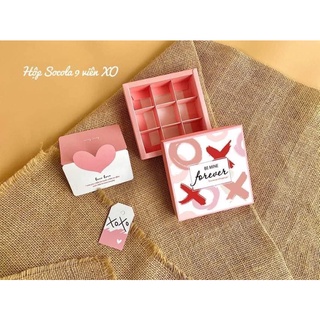 Hộp đựng socola Valentine 9V