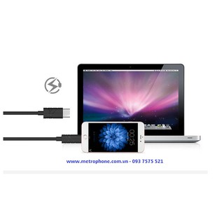 Cáp sạc USAMS - Cáp Type C sang Lightning Dài 1m