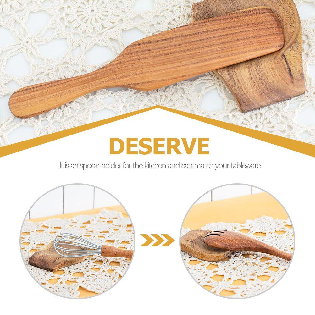 Giá Gác Muỗng Bằng Gỗ Bền Bỉ Sáng Tạo Cho Nhà Bếp