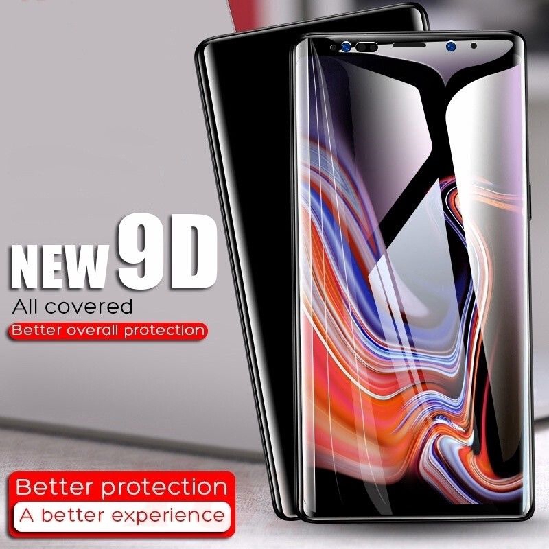 9D Screen Protector For Samsung Galaxy S9 Plus Tempered Glass