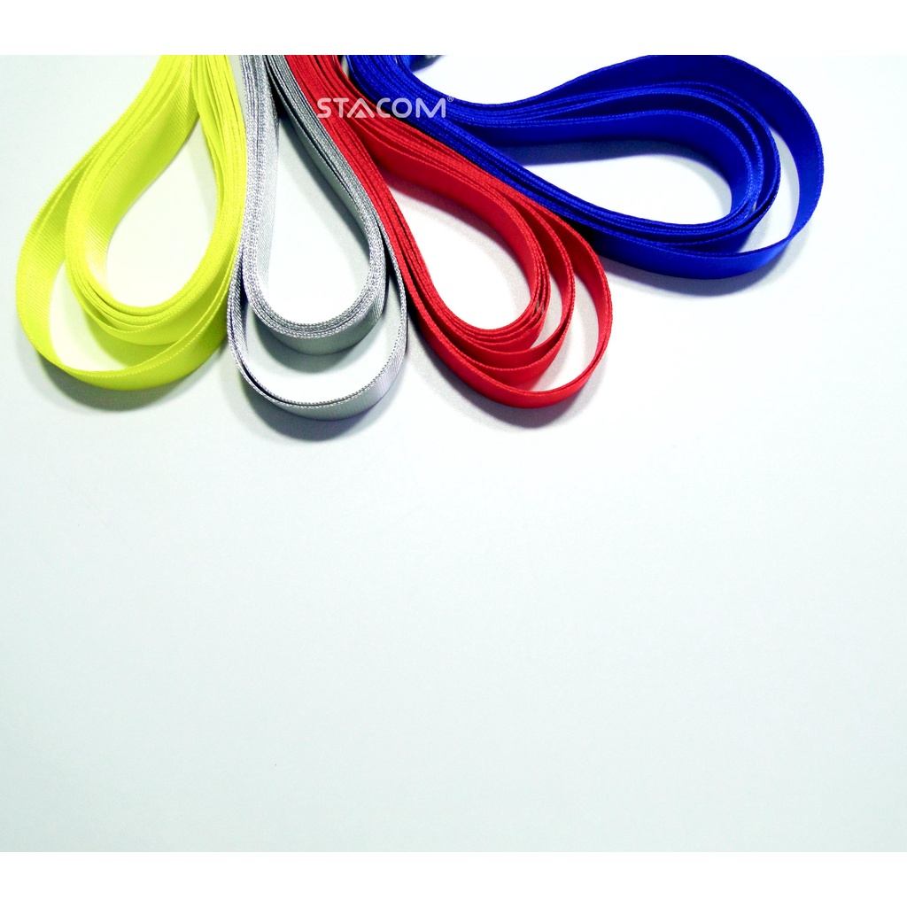 Dây đeo bảng tên bản rộng 10mm nhiều màu STACOM/LC1010