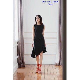 Đầm Ôm Body Phối Đuôi Cá Xẻ Tà