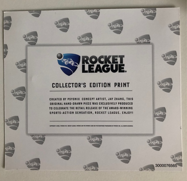 Đĩa Rocket League Collector’s Edition XBOX ONE 9/10 (sự dụng rồi/used)