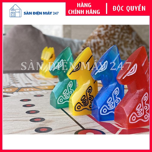 [FREESHIP] Bộ cờ cá ngựa Ludo Urra Toys - Made in Vietnam, handmade 100%, Quân cá ngựa làm bằng nhựa cao cấp Epoxy resin