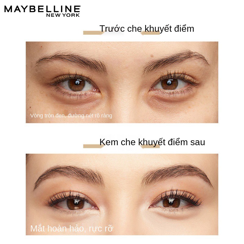 Bút che khuyết điểm Maybelline kem che khuyết điểm dạng kem dạng thỏi dạng lỏng để che các vết mụn, các nốt tạo tác trên