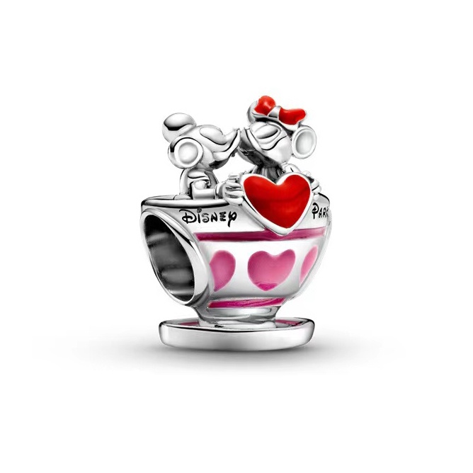 Hạt Charm Mạ Bạc S925 Tự Làm Trang Sức Thời Trang Cho Nữ