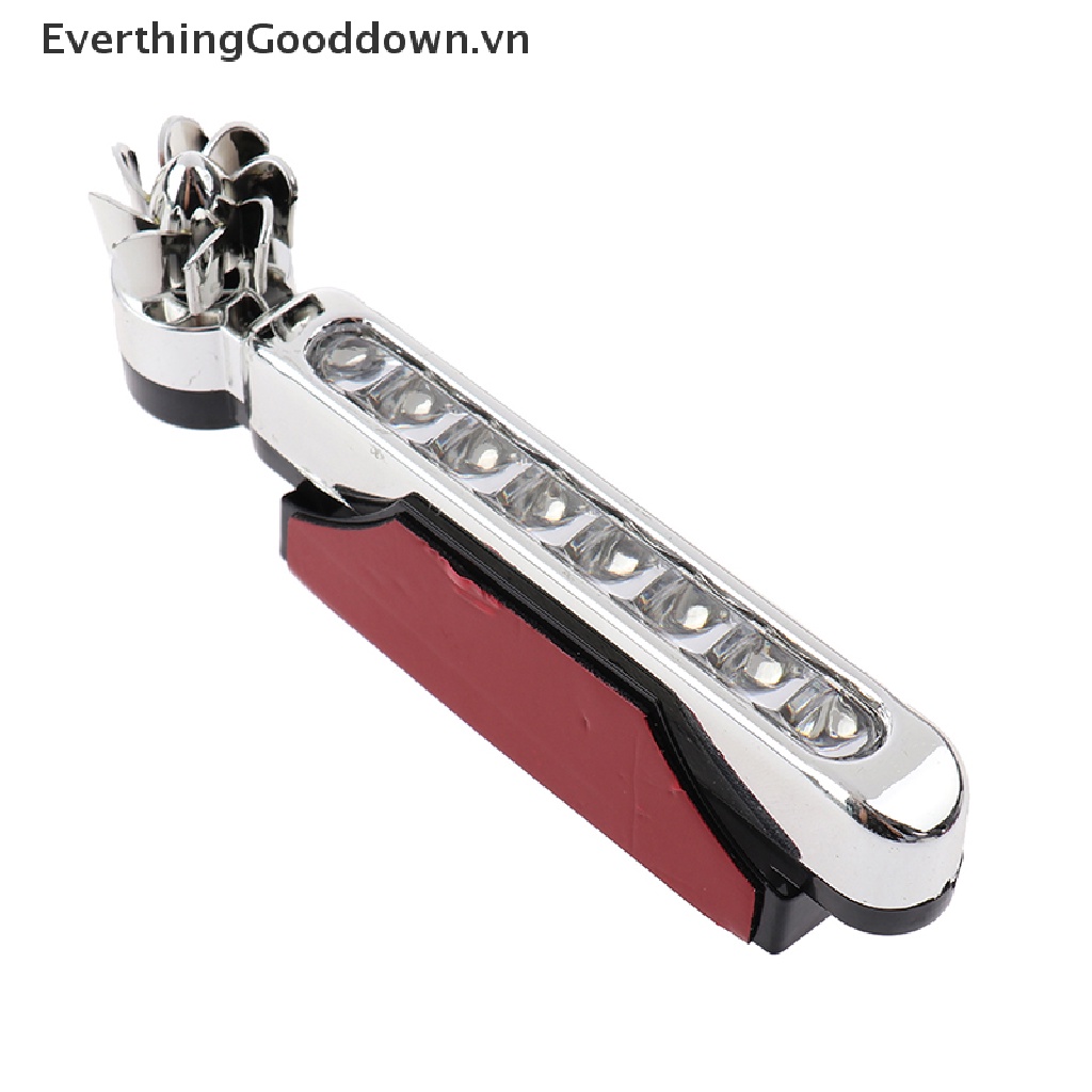 Đèn LED Chạy Ban Ngày 8 Bóng DRL Gắn Ngoài Cho Xe Hơi