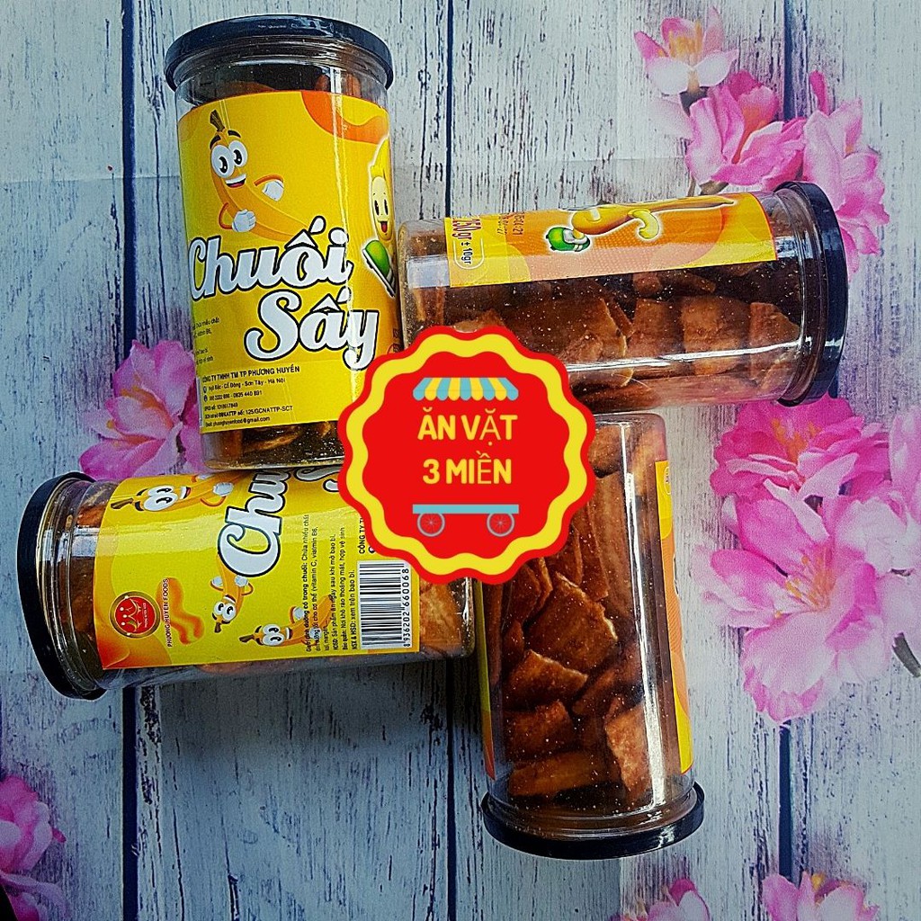 Chuối Sấy Phương Huyền Food lọ 250g