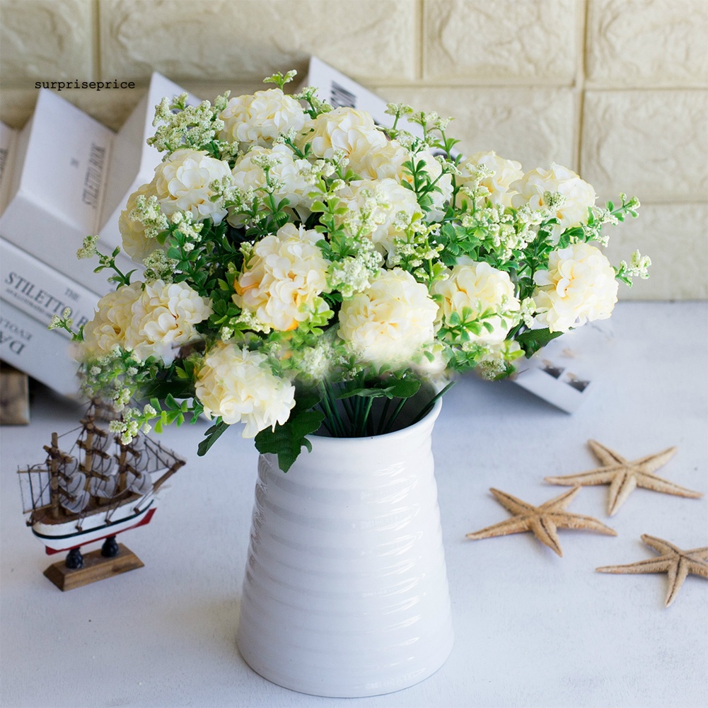 1 Bó Hoa Cúc Nhân Tạo Dùng Cho Trang Trí