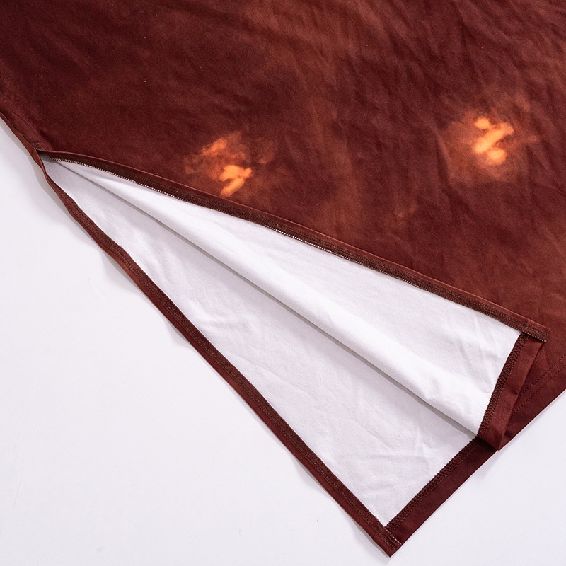 Đầm Dây Hở Lưng Xẻ Tà In Hình Phong Cảnh Thời Trang Đường Phố Cá Tính Dành Cho Nữ