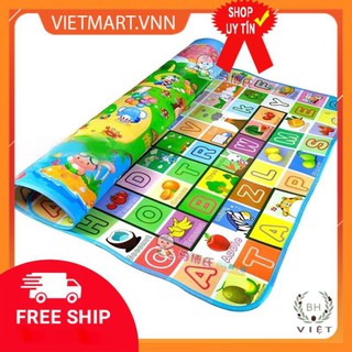 [FREESHIP❤️] THẢM XỐP 2 MẶT CHO BÉ CHƠI ĐÙA THOẢ THÍCH KT 1,8x2m