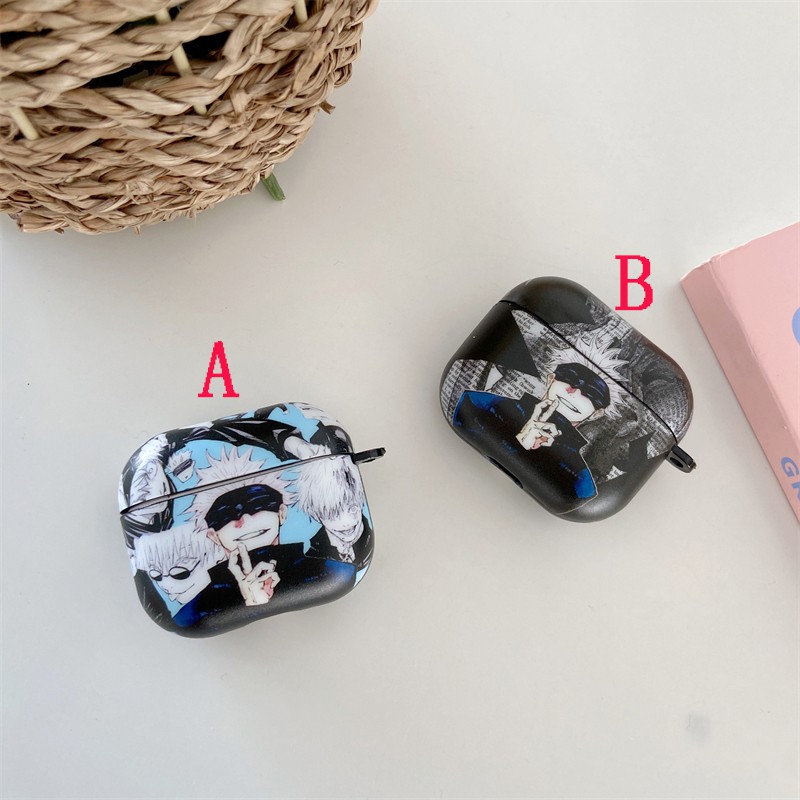 Vỏ Bảo Vệ Hộp Sạc Tai Nghe Airpods Pro Airpods3 gen3 AirPods2 Hình JUJUTSU KAISEN Gojo Satoru Ốp