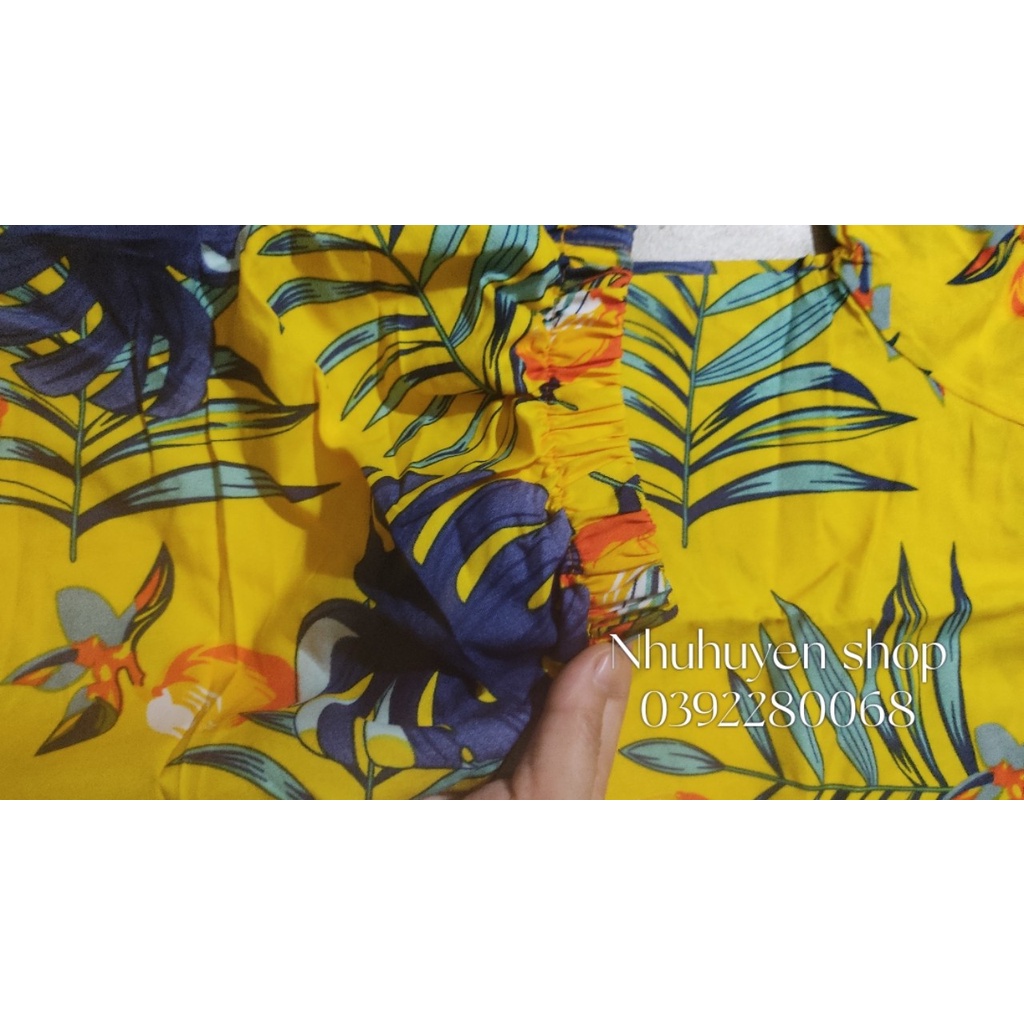 (Tổng kho HCM - Nhuhuyen shop) - set bộ mẫu quả đào nền vàng đủ size cho gia đình, team đến 120kg, chất kate thái 1