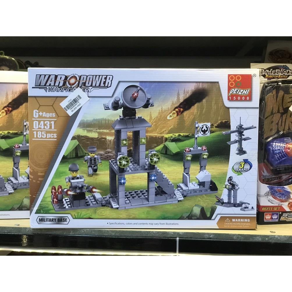 Bộ đồ chơi lắp ráp tường thành