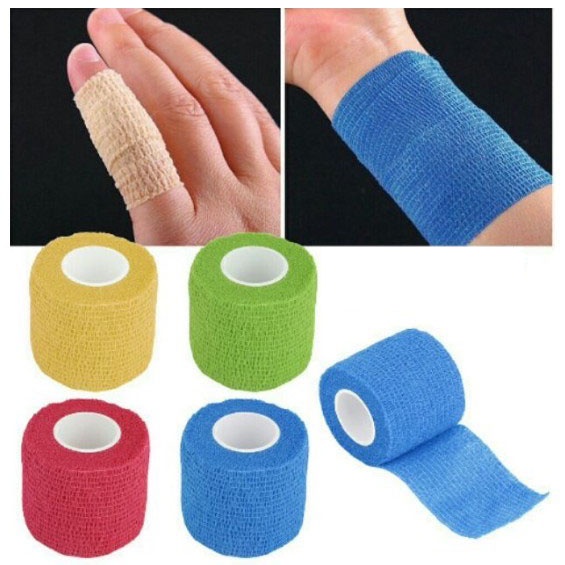 Băng Quấn Y Tế Tự Dính Bằng Vải Không Dệt Cho Cổ Tay / Mắt Cá Chân Thú Cưng Khi Chơi Thể Thao