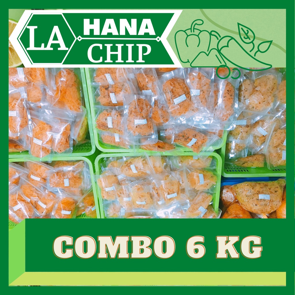 Bánh Tráng Trộn | Hana Chip [COMBO 6 KG]